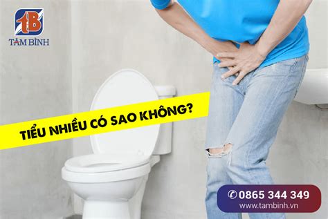 đi tiểu nhiều lần có sao không